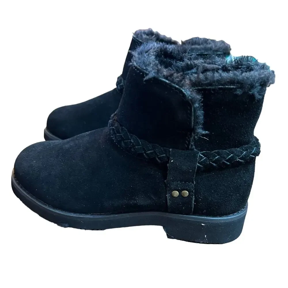 Style & Co Cold Weather Black Suede Booties NEW Size 5